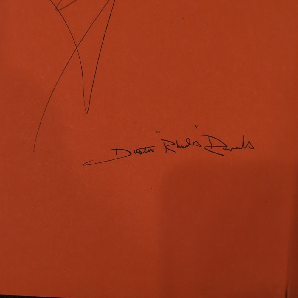 Wrestling Madness Matt Hunter Book 8 Signatures Autographed Sting Dustin Rhodes - Picture 4 of 11